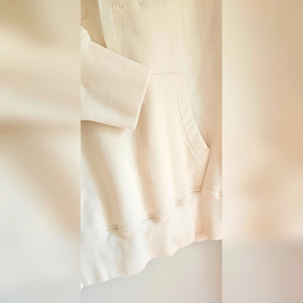 Polo Ralph Lauren Sport USA casual cream hoodie Unisex size M - Picture 5 of 6